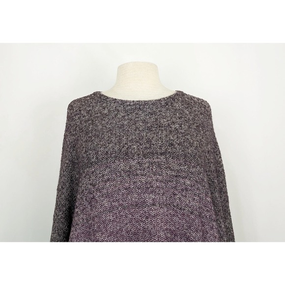 J.Jill Sweater Purple Ombre Dolman Sleeve Sweater Misses Size L - Picture 2 of 8